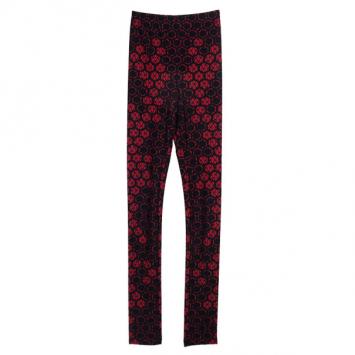 Alexander McQueen Honeycomb Lace Silk Tights XS