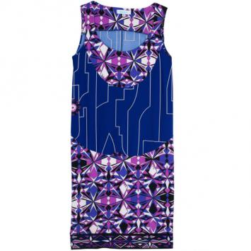 Emilio Pucci Printed Jersey Dress XS