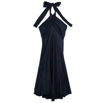 Diane Von Furstenberg Satin William Cocktail Dress L