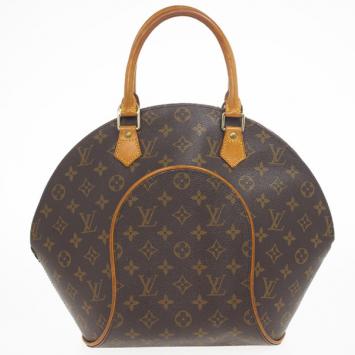Louis Vuitton Monogram Canvas Ellipse MM Shoulder Handbag