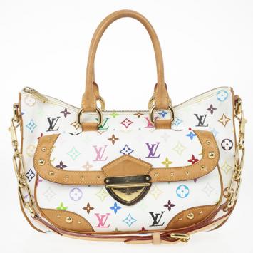 Louis Vuitton White Monogram Multicolore Rita Bag