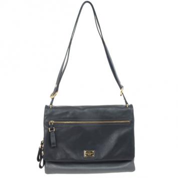 Dolce and Gabbana Two Toned Leather Crossbody