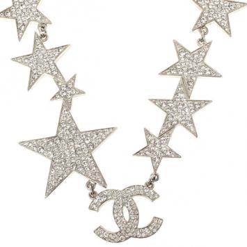 Chanel Star Crystal Necklace