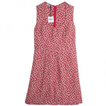 Moschino Cheap &amp; Chic Follow Your Heart Scoop Neck Dress L