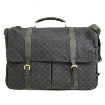 Louis Vuitton Blue Monogram Mini Lin Denise Messenger Bag