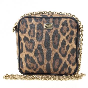 Dolce and Gabbana Leopard Print Crossbody
