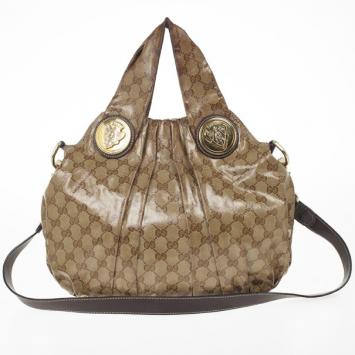Gucci Medium Crystal Monogram Hysteria