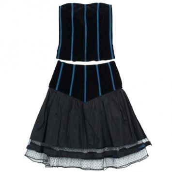 Gianni Versace 80s Vintage Playful Evening Set S