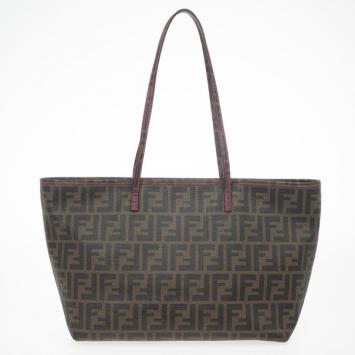 Fendi Brown Zucca Tote