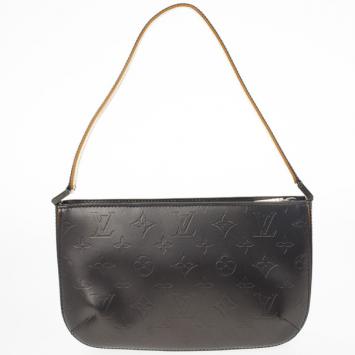 Louis Vuitton Pewter Monogram Mat Fowler Shoulder Bag