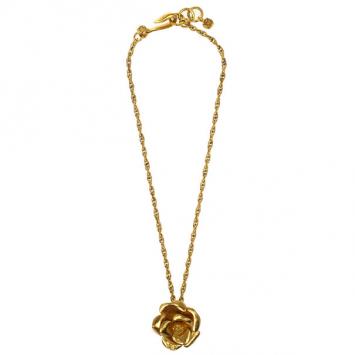 Chanel Vintage Camelia Necklace