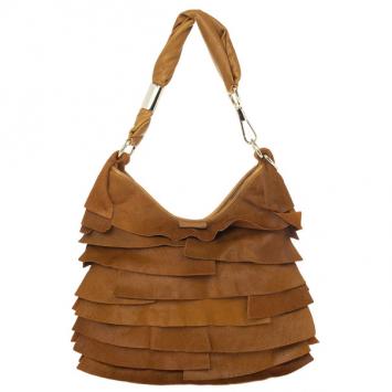 Pre Owned Yves Saint Laurent Brown Calf Hair St.Tropez Mombasa