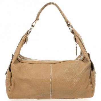 Tod’s Beige Leather Hobo