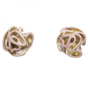 Christian Dior Diorose Stud Earrings