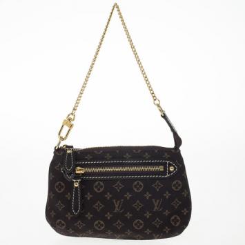Louis Vuitton Fusain Monogram Idylle Mini Accessories Pochette Bag