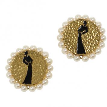 Chanel Mademoiselle Vintage Earrings