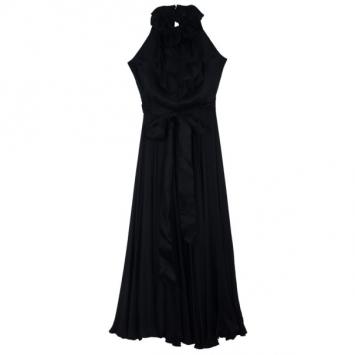 Carolina Herrera Petal Neck Evening Dress M