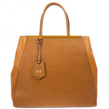 Fendi Tan Large 2Jours Tote