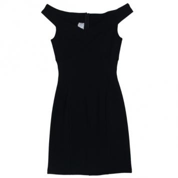 Herve Leger Signature Black Dress L