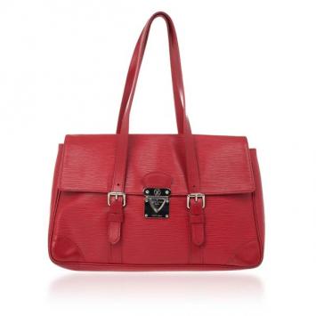 Louis Vuitton Red Epi Leather Segur MM