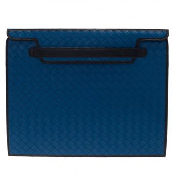 Bottega Veneta Blue Leather iPad Cover
