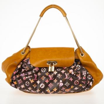 Louis Vuitton Limited Edition Richard Prince Monogram Watercolor Aquarelle Jamais Bag
