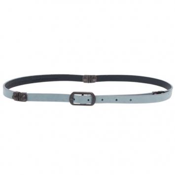 Balenciaga Grey Leather Arena Studded Belt 85CM
