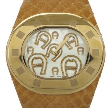 Aigner Gold-Plated SS Womens Watch 36 MM