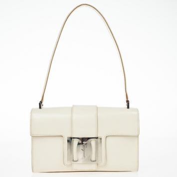 Salvatore Ferragamo Flap Buckle Shoulder Bag