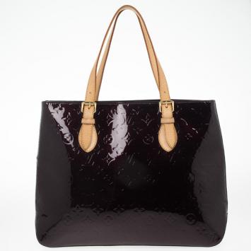 Louis Vuitton Amarante Monogram Vernis Brentwood Tote Bag