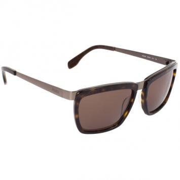 Fendi Dark Havana Rectangle FS5188 Unisex Sunglasses