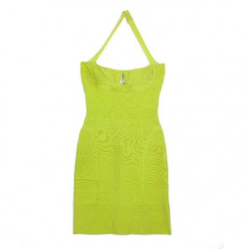 Herve Leger Keyhole Bandage Dress S