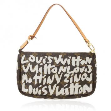 Louis Vuitton Monogram Limited Ed Stephen Sprouse Graffiti Pochette Accessoires