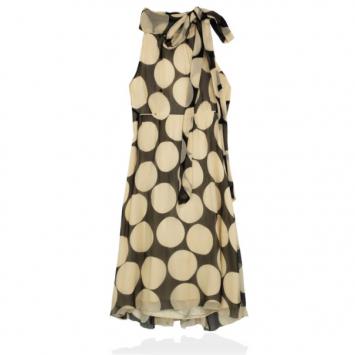 Diane Von Furstenberg Charade Polka Dot Dress S