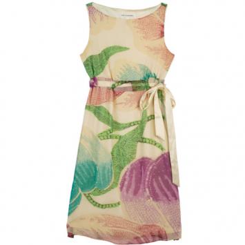 Diane Von Furstenberg Fleur Silk Dress M