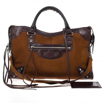 Balenciaga Pony Hair City Bag