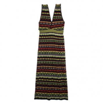 M Missoni Crochet Maxi Dress XL