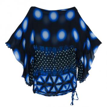 Roberto Cavalli Polka Print Top S