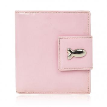 Chopard Pink Patent Geldbörse Happy Fish Wallet