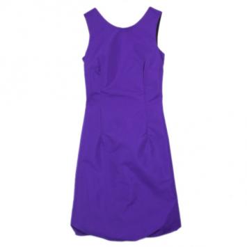 Dolce and Gabbana V Back Bubble Hem Dress XS