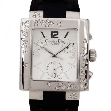 Dior Riva Chronograph Womens Wristwatch 32 MM