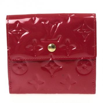 Louis Vuitton Red Monogram Vernis Elise Wallet