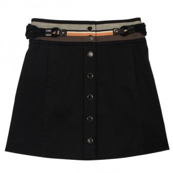 Gucci Signature Stitched Belt Skirt S