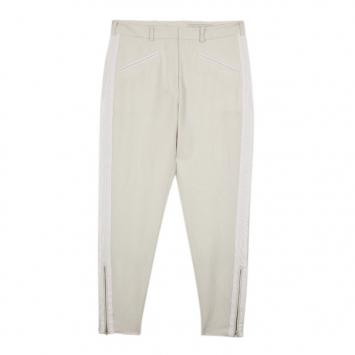Stella McCartney End Zip White Trousers S