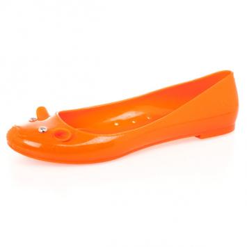Marc by Marc Jacobs Orange Jelly Mouse Ballet Flats Size 40