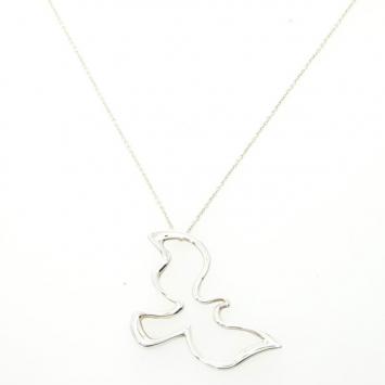 Tiffany & Co. Paloma Picasso Silver Dove Pendant