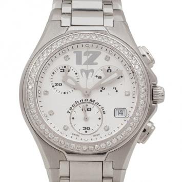 TechnoMarine TNMC Diamond Chronograph Unisex Wristwatch 44 MM