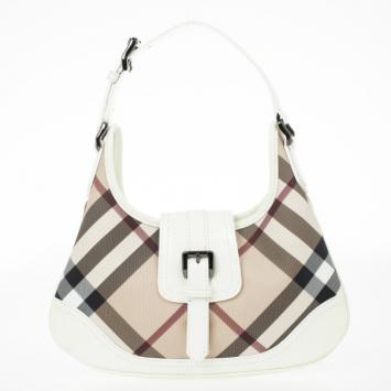 Burberry Nova Check Mini 'Brooke' Hobo Handbag