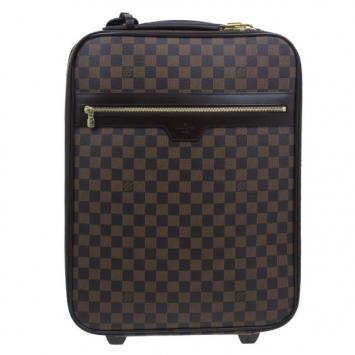 Pre Owned Louis Vuitton Damier Ebene Canvas Pegase 45