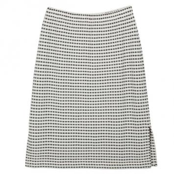 St. John Monochrome Knit Skirt M